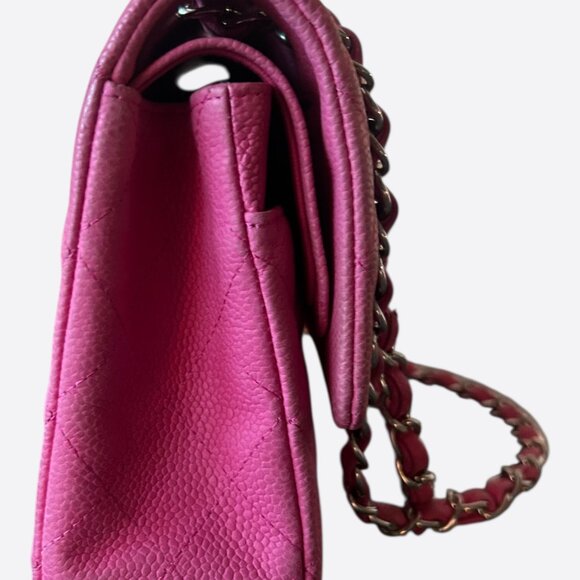 Chanel Pink Caviar Quilted Medium Flap Bag - Picture 2 of 7